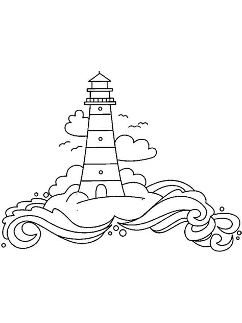 Lighthouse Coloring Pages Printable Below Is A Collection Of