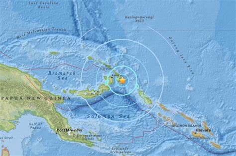 Papua New Guinea Earthquake 62 Magnitude Strikes In Singapore Daily