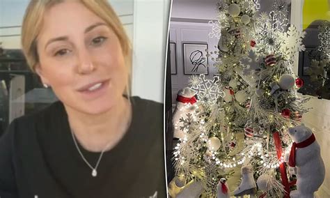 roxy jacenko shows off her lavish christmas tree daily mail online