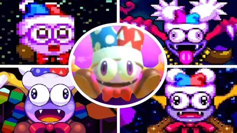 Evolution Of Marx In Kirby Games 1996 2018 Youtube