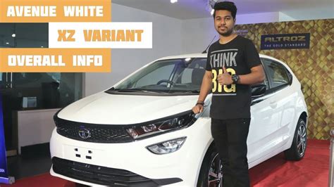 Tata Altroz Xz Variant 2nd Top Avenue White Colour All Specifications And Details