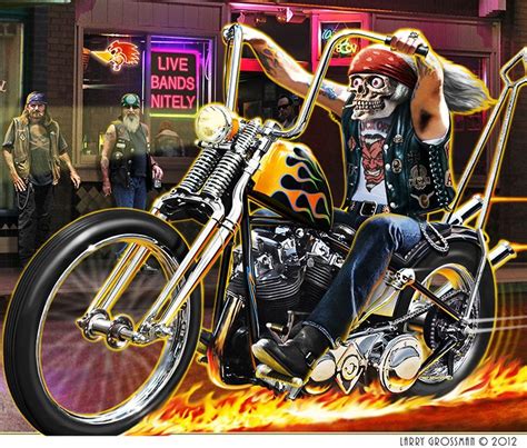 Davidmannart David Mann Art Biker Art Harley Davidson Art