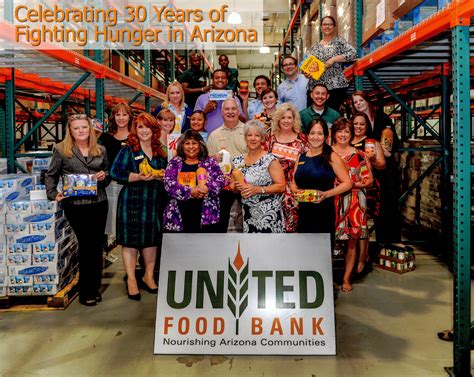 405 n 75th ave, suite 168 bldg 3, phoenix, az 85043. This month United Food Bank celebrates its 30th ...