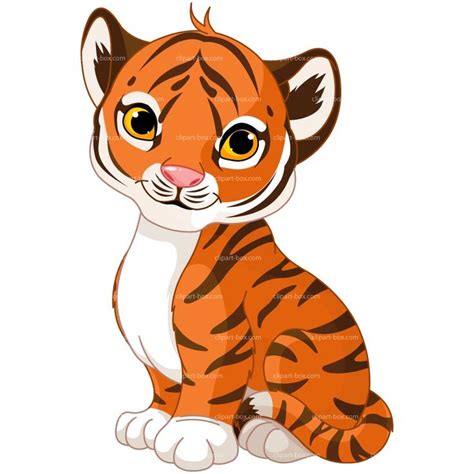 Clipart Baby Tiger Royalty Free Vector Design Cute Tiger Cubs Cute