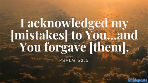 7 Bible Verses To Help You Forgive Yourself Guideposts