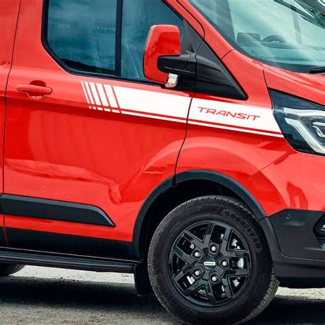 Décalcomanies Vinyle Sport Personnalisées Ford Transit