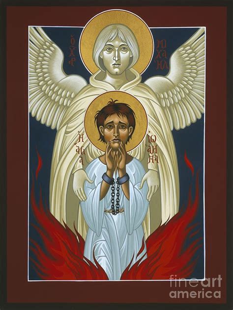 St Joan Of Arc With St Michael The Archangel 042 By William Hart
