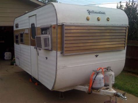 1966 Yellowstone Camper Just Like We Had When I Was About 7 Years Old