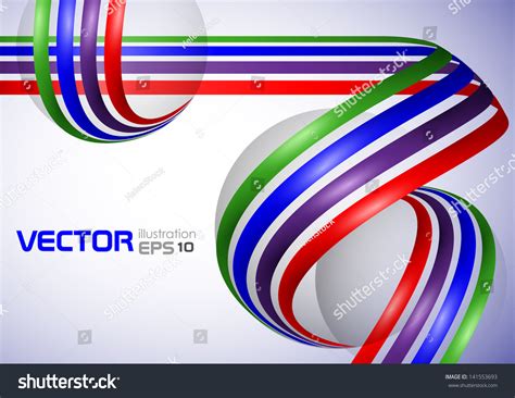 3d Abstract Background Vector Illustration Eps Stock Vector Royalty
