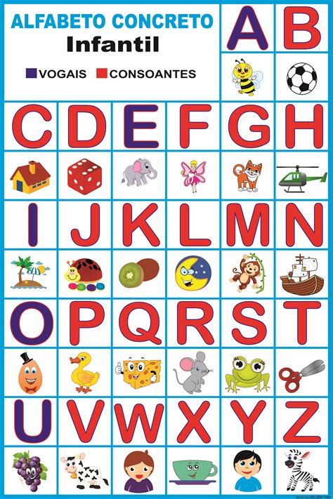 Alfabeto Concreto Infantil Brinksul Numbers Preschool Free Preschool