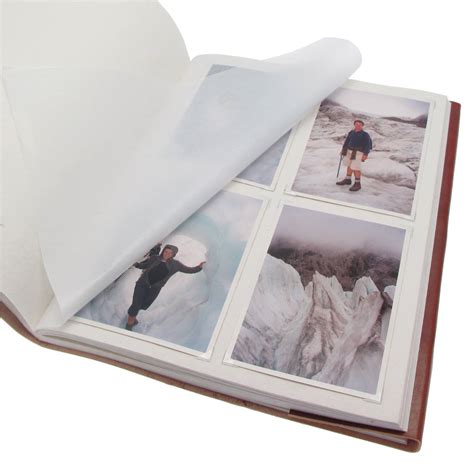 Personalised Distressed Leather Photo Album By Paper High