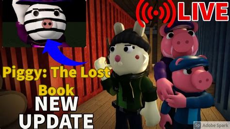 Piggy The Lost Books New Update Live Now Roblox Piggy The Lost