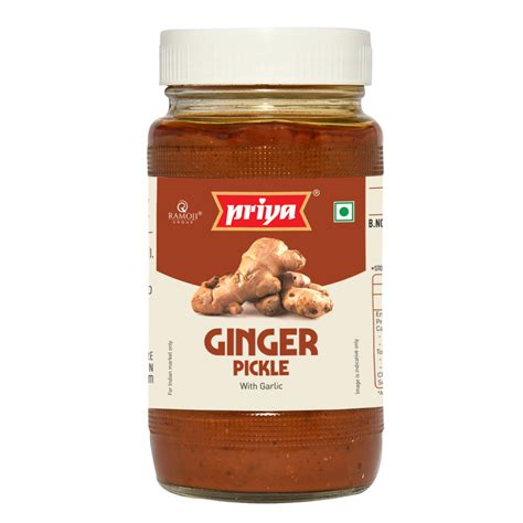 Ginger Pickle Buy Ginger Pickle Online Priya Foods