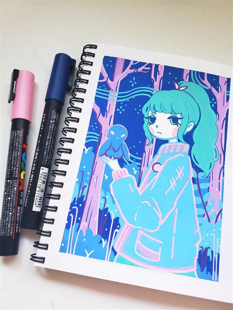 Posca Marker Illustration I Did Im Proud Of This One