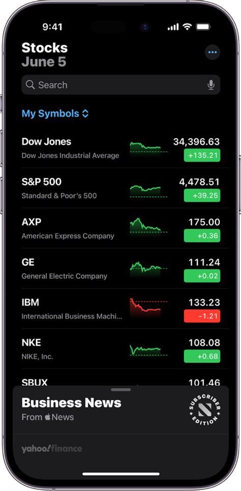 Check Stocks On Iphone Apple Support