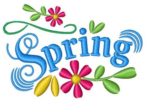 Spring Machine Embroidery Design Embroidery Library At