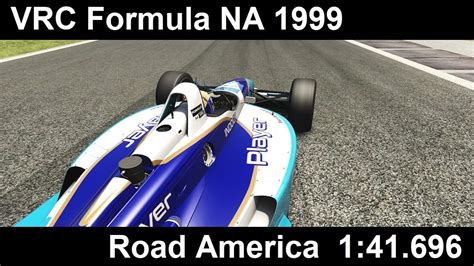 Assetto Corsa Vrc Formula Na Road America Wr Youtube