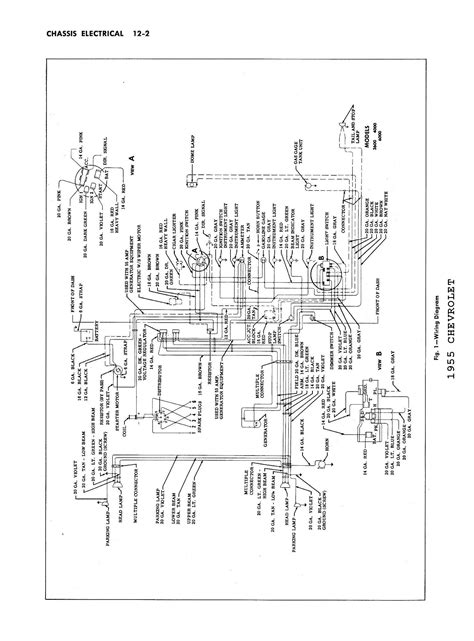 55 Chevy Truck Wiring Diagram
