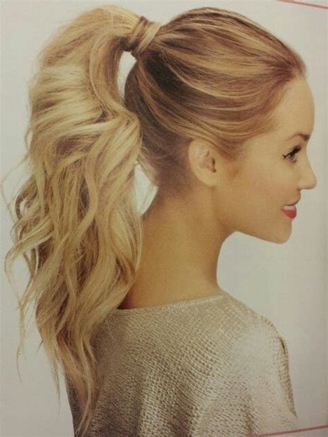 10 Cute Ponytail Ideas Summer And Fall Hairstyles For Long Hair
