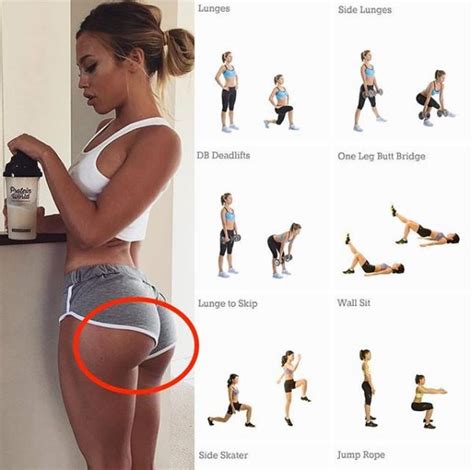 Workouts To Build A Round Booty And Toned Legs Fitness Workouts Exercises