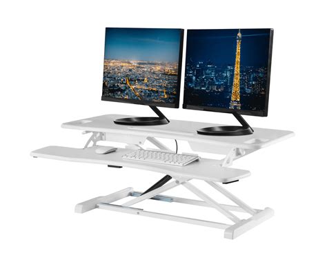 Techorbits Rise X Pro Standing Desk Converter Height Adjustable Stand