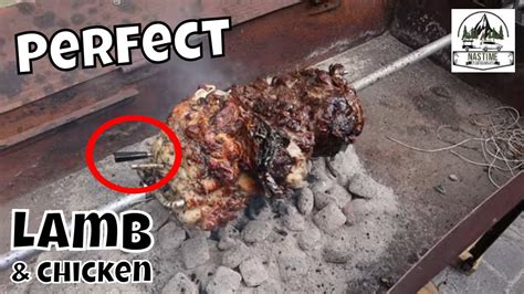 How To Cook Perfect Greek Lamb On A Spit Youtube