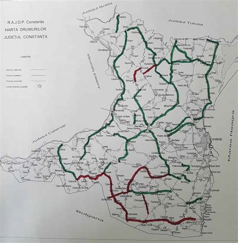 RAJDP lista drumurilor blocate de viscol în județul Constanța Ordinea RO