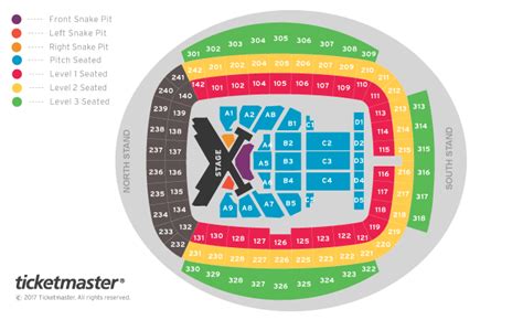 Wembley Stadium Taylor Swift Seating Chart