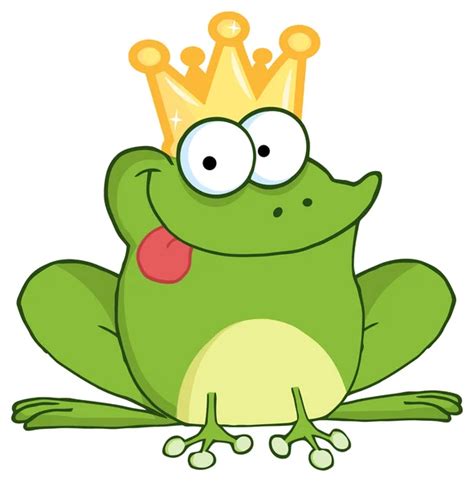 Frog Prince Character Stock Vector Image By ©hittoon 61063579