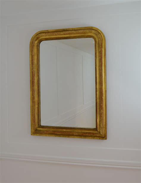 Gilded French Wall Mirror Phoenix Antiques