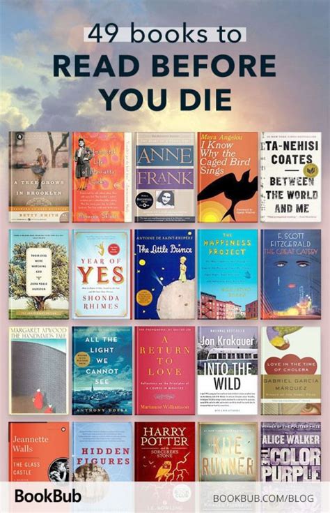 100 Books To Read Before You Die Printable List Stephenson