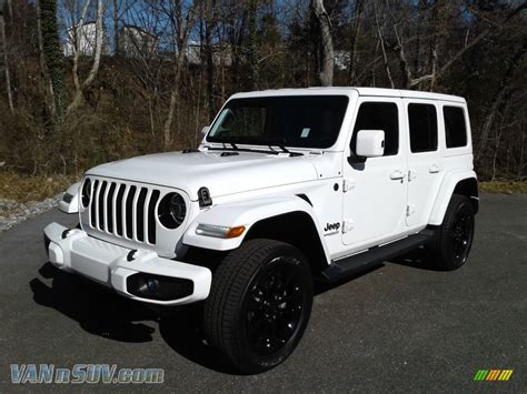 2021 Jeep Wrangler Unlimited Sahara High Altitude 4x4 In Bright White