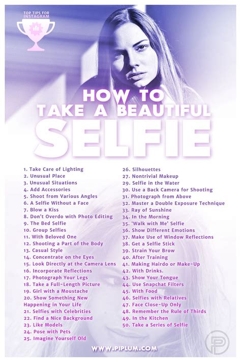 How To Take A Beautiful Selfie Posing Ideas And Tips For Composition