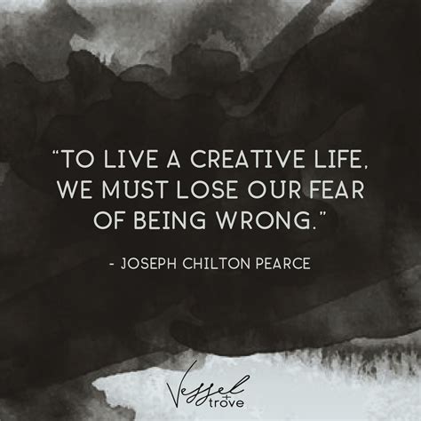 ℳonday ℳantra ↠ To Live A Creative Life We Must Lose Our Fear Of