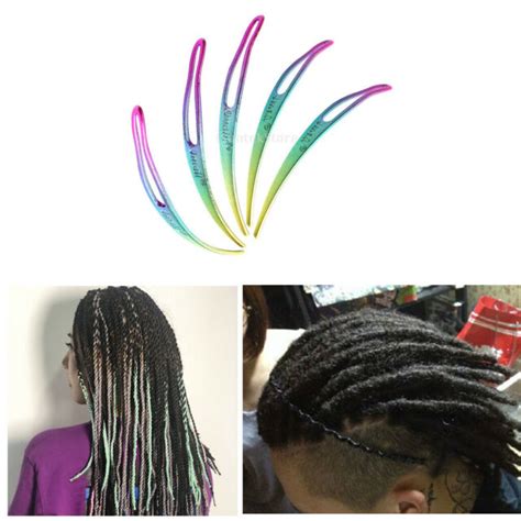 5x Dreadlocks Tool Hair Extensions Interlocking Retighten For Locs