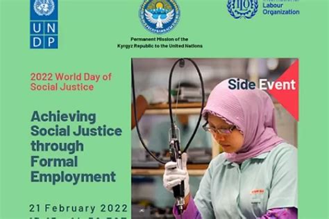 Ikuti Webinar Internasional Hari Keadilan Sosial Sedunia 2022 Ini
