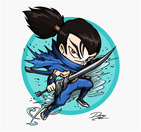 Yasuo By Kraus Illustration Yasuo League Of Legends Vector Hd Png