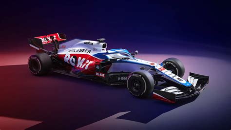Download Blue Red And White Williams Car Wallpaper