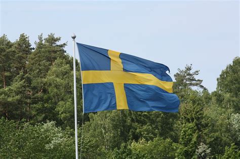 edit free photo of swedish flag sweden s flag yellow and blue flag free pictures