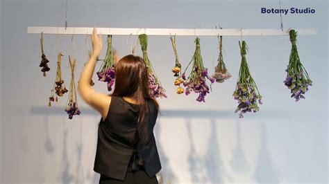How To Air Dry Flowers Youtube