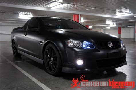 Matte Black Ve Ssv Ute Just Commodores