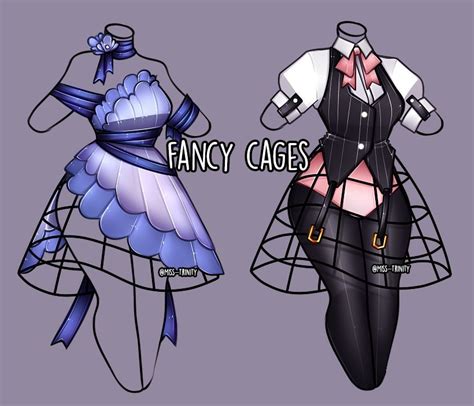 Fancy Cages Outfit Adopt Close By Miss Trinity On Deviantart