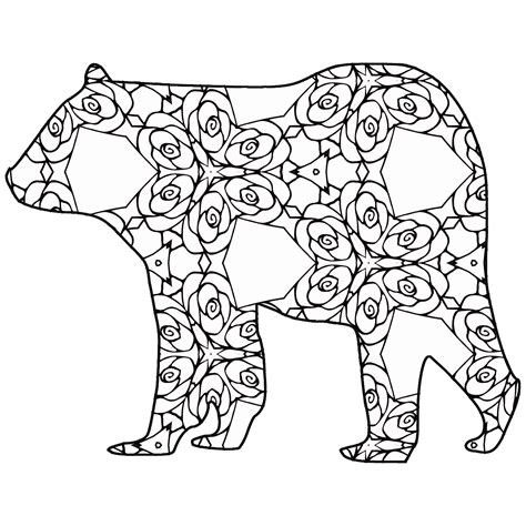 Coloring Pages Geometric Animals Geometric Animal Coloring Pages Kids