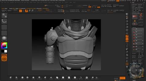 آموزش Cubebrush Sci Fi Character Design In Zbrush