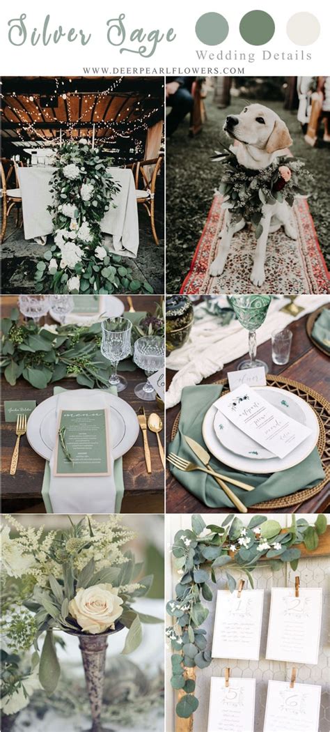 30 Silver Sage Green Wedding Color Ideas For 2024 Dpf