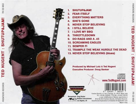 Classic Rock Covers Database Ted Nugent