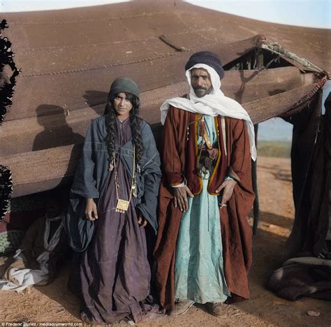 Bedouin Tribe Revealed In Colourised Images Daily Mail Online