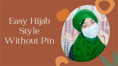 three pinless hijab style warm special hijab style hijabstyle tutorial youtube