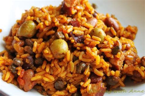 Puerto Rican Rice And Beans Spanish Rice And Beans Rice