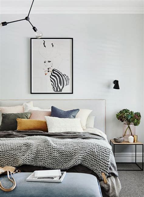 Scandi Chic In Australia Grey Carpet Bedroom Bedroom Carpet Scandi